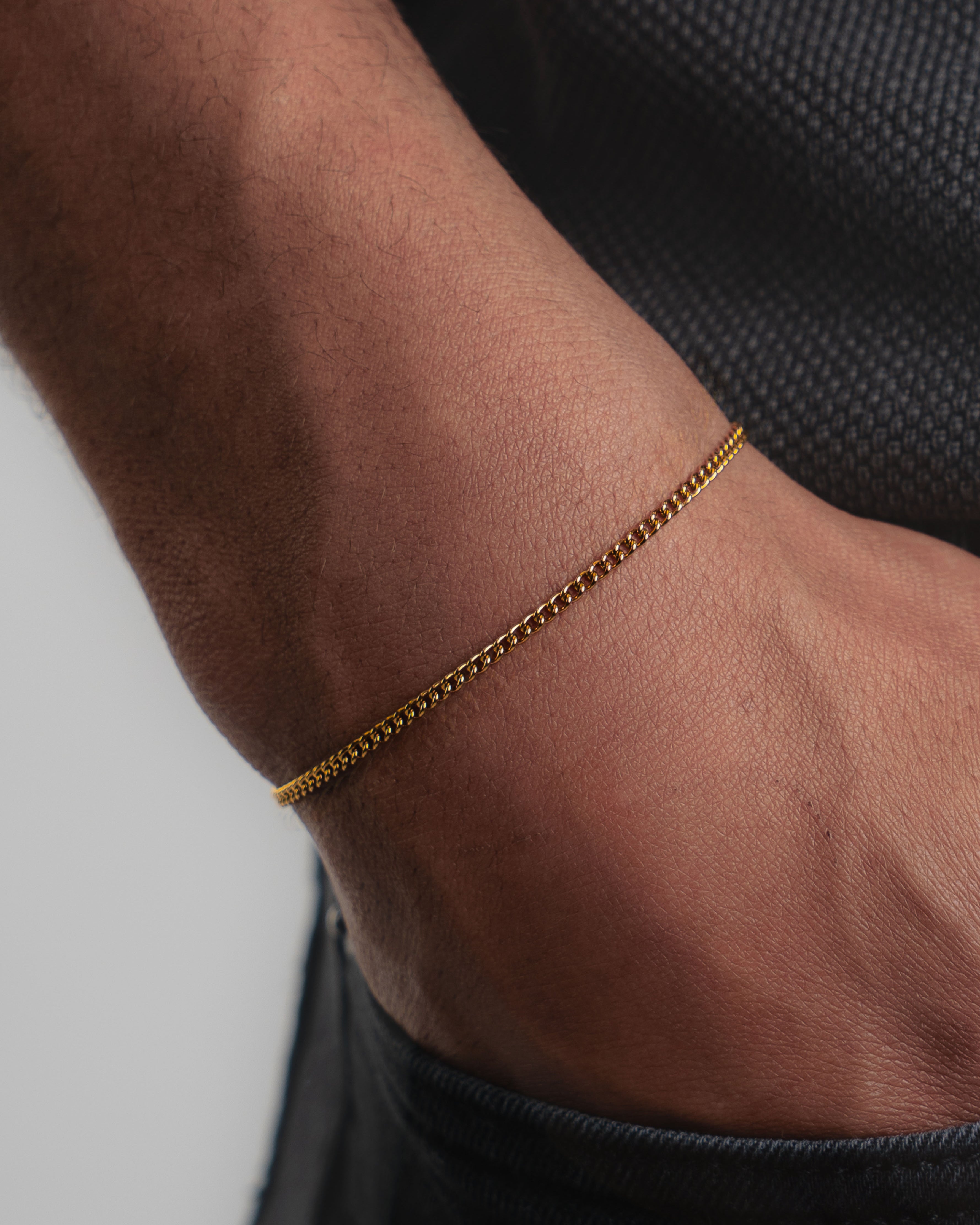 Cuban Bracelet 2MM in Gold - Mijn winkel