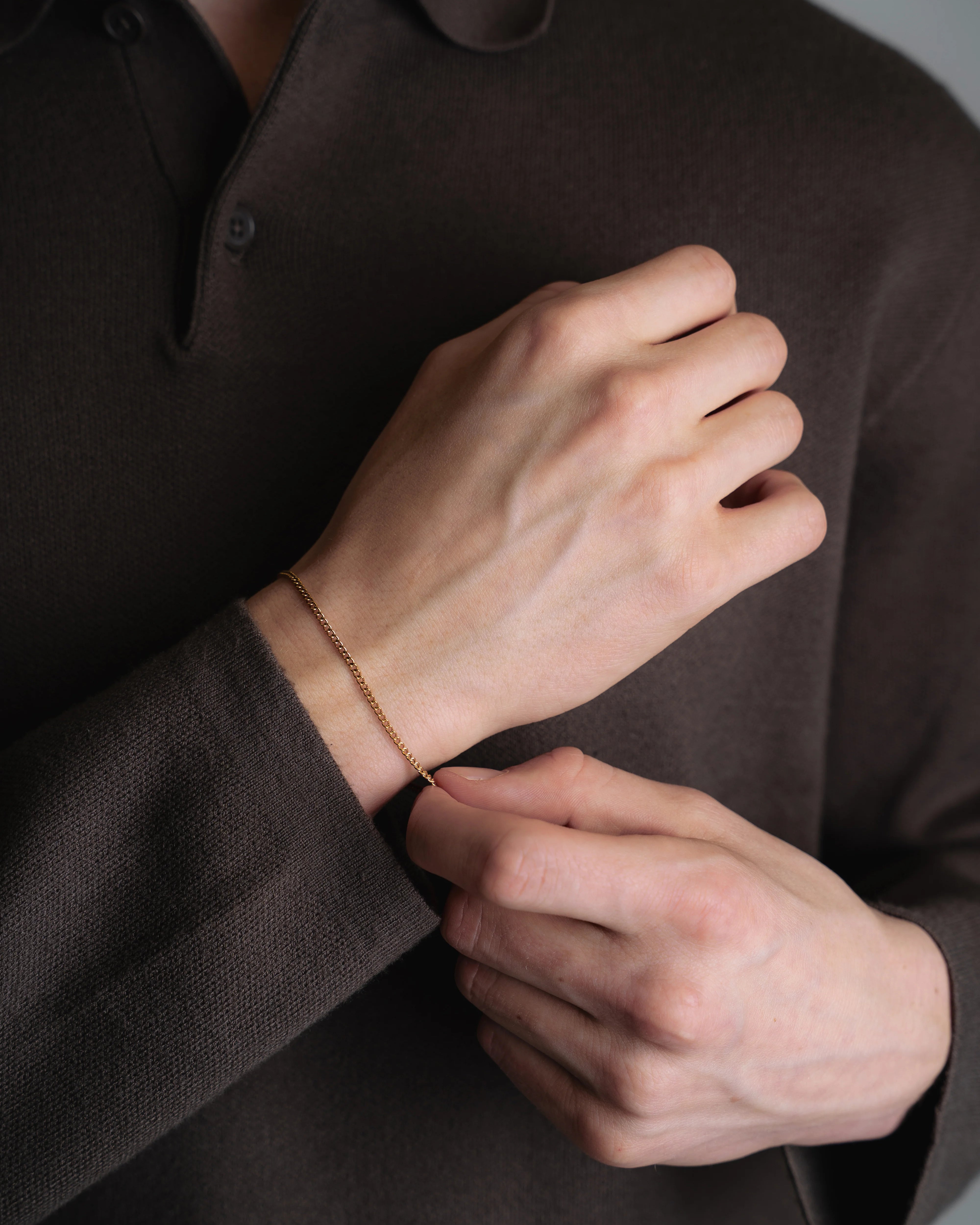 Cuban Bracelet 2MM in Gold stijlvolle armband