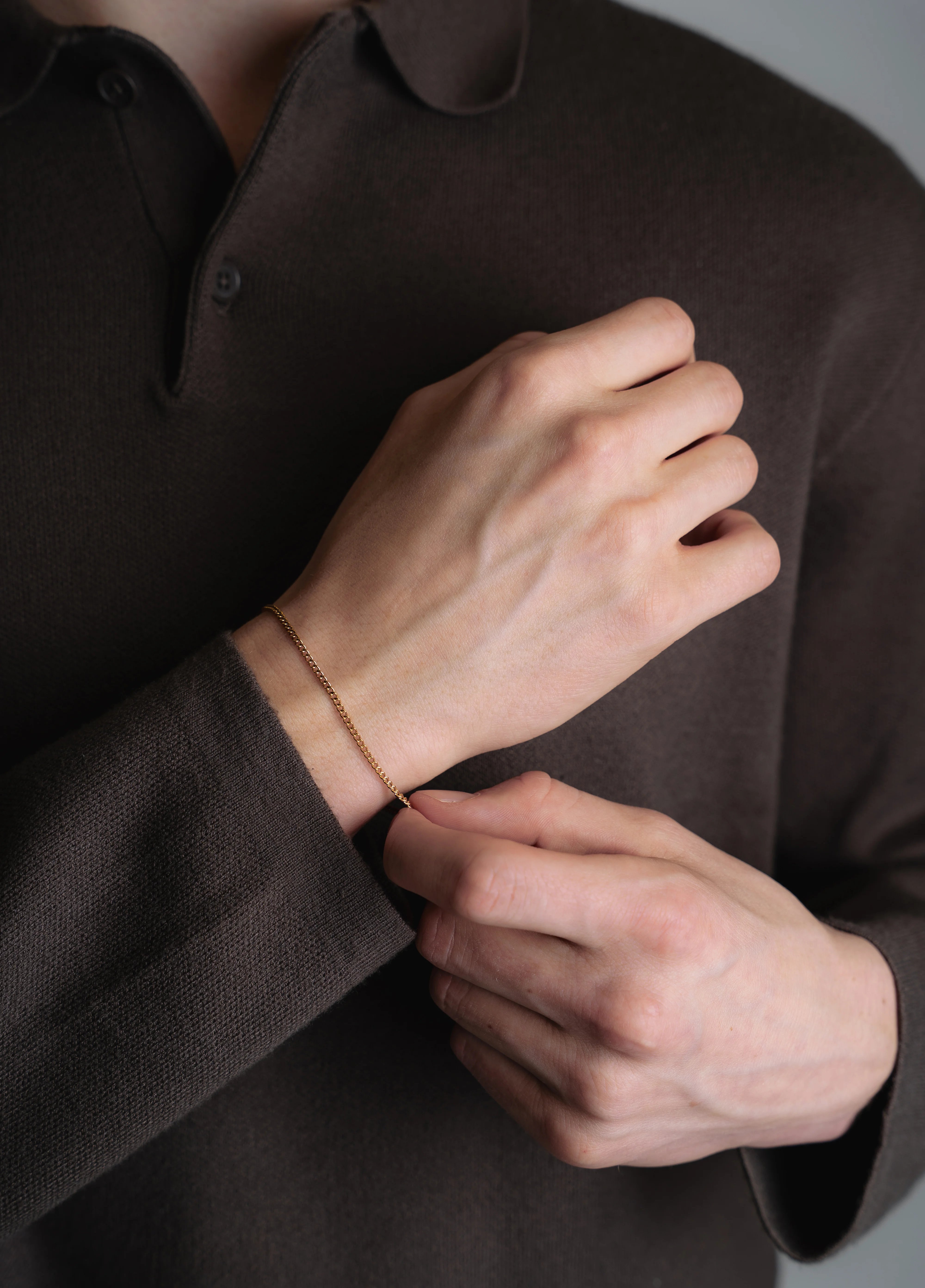 Cuban Bracelet 2MM in Gold stijlvolle armband