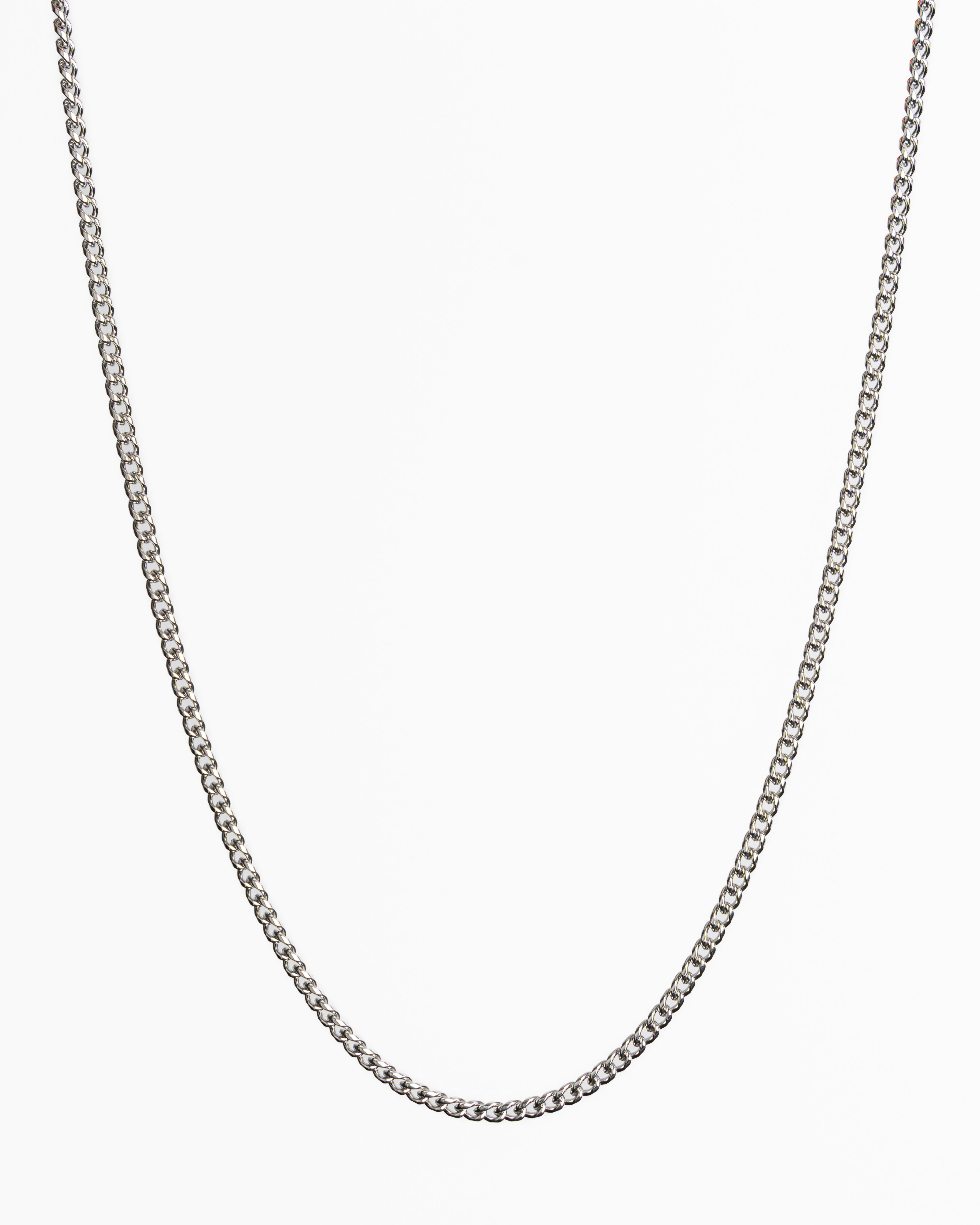 Cuban Link Chain 3MM in Silver