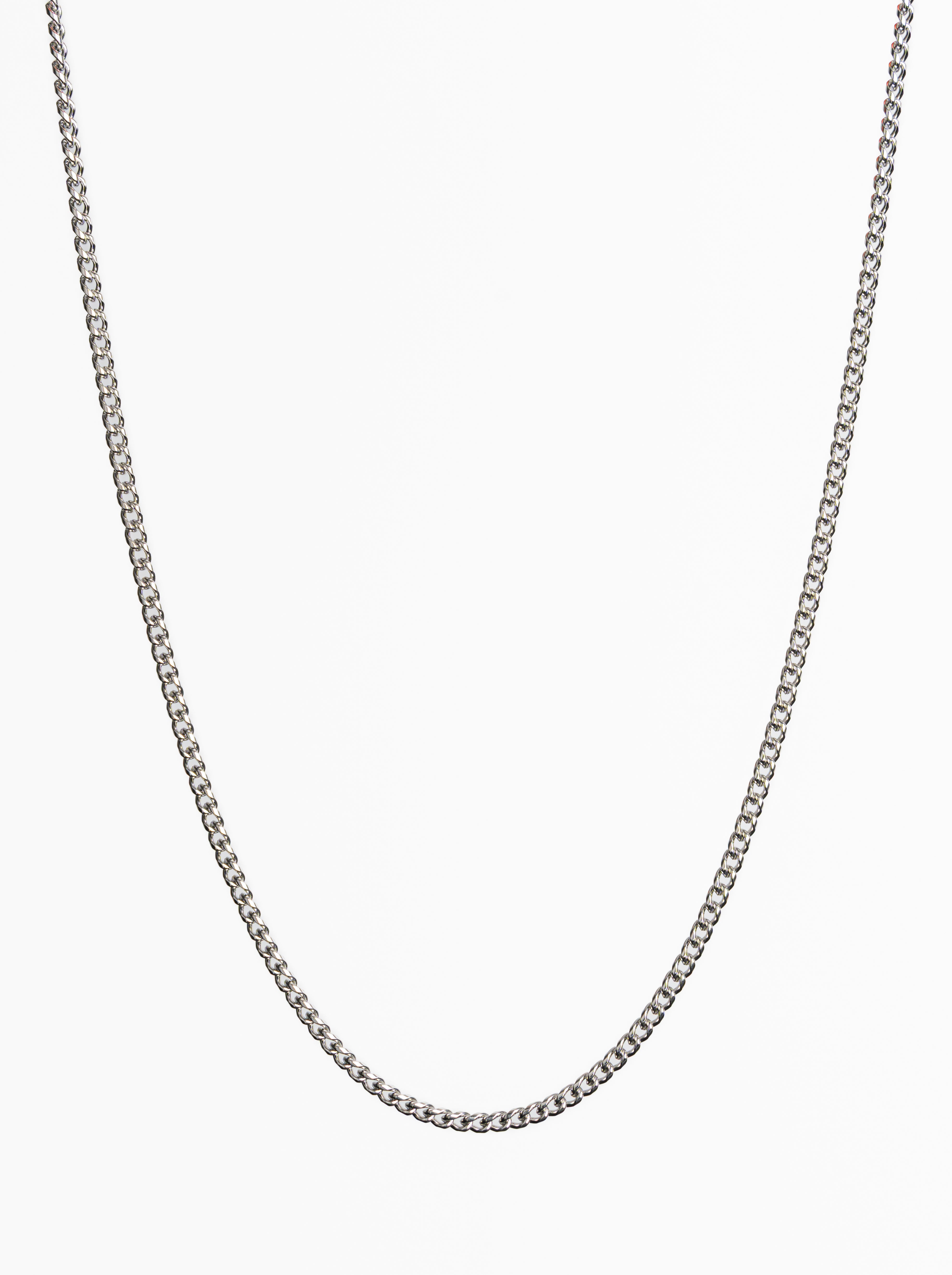 Cuban Link Chain 3MM in Silver