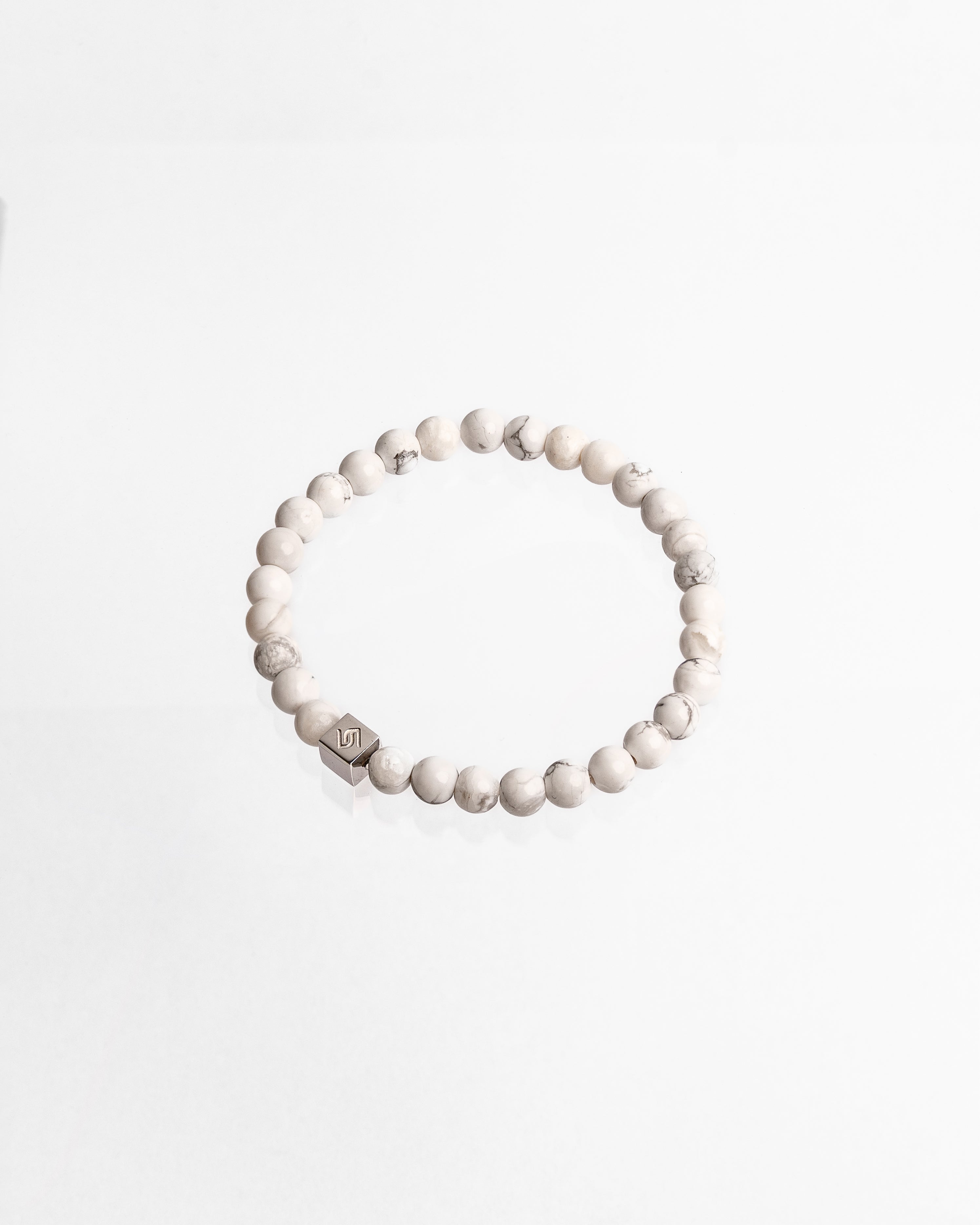 Howlite armband