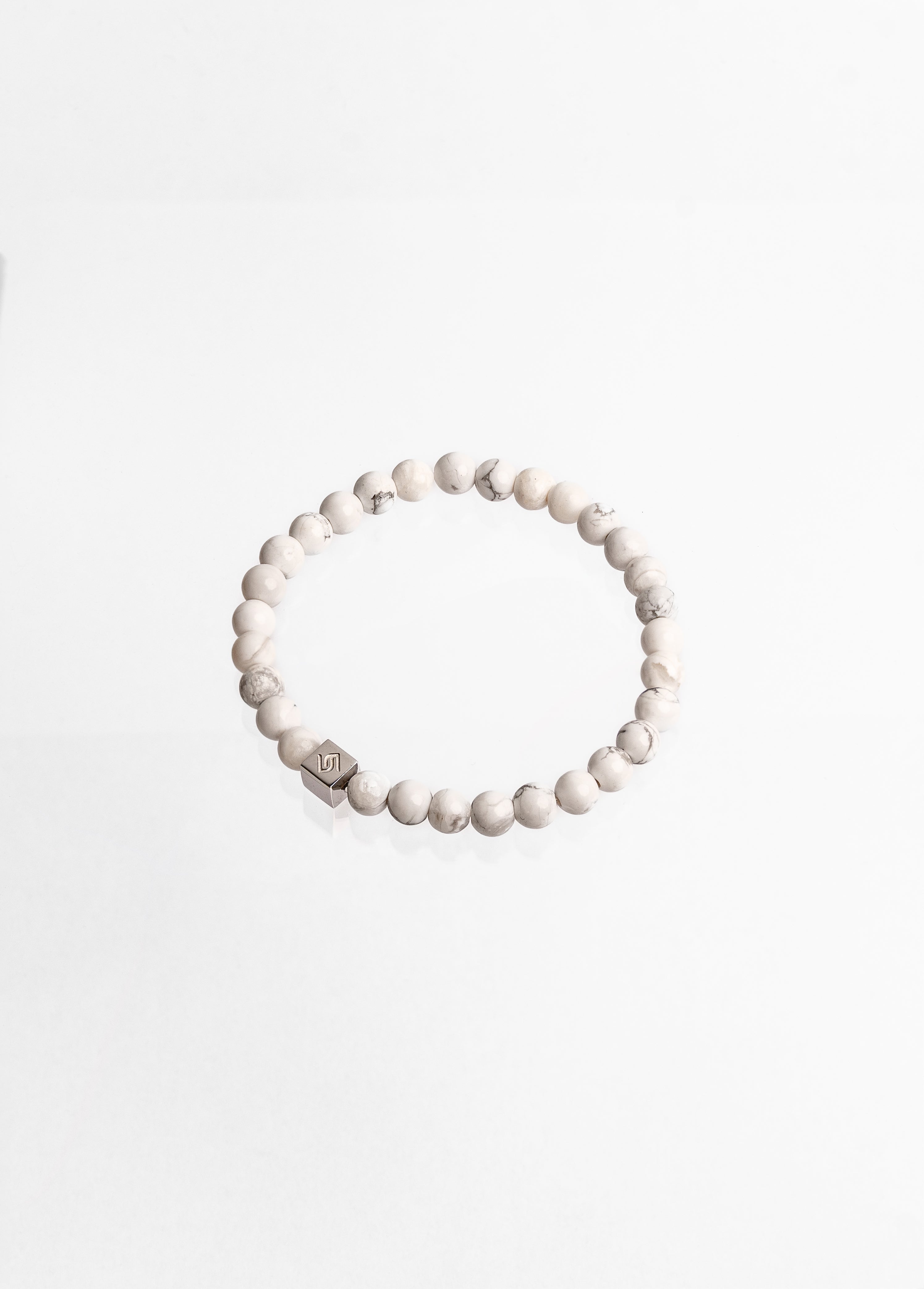 Howlite armband