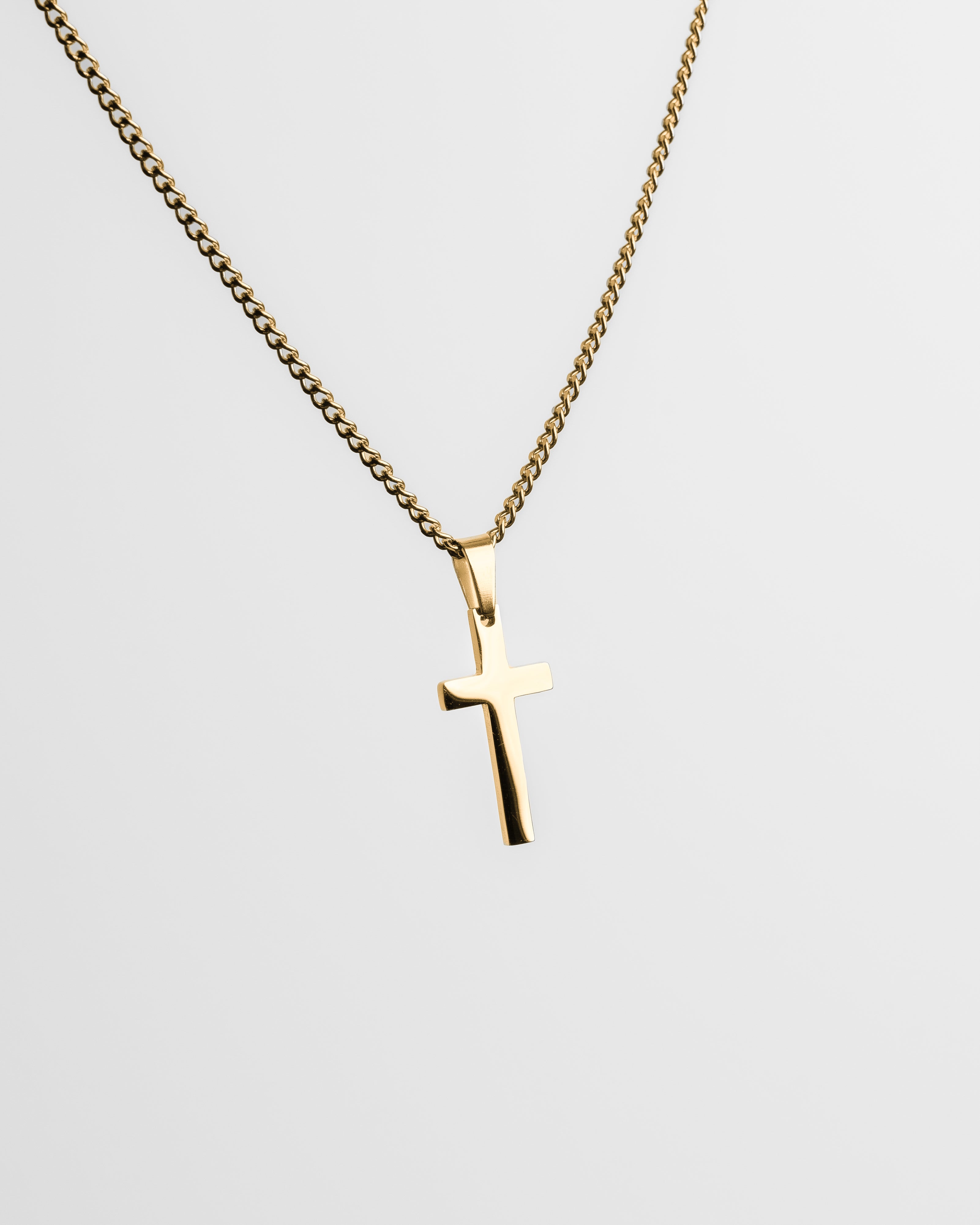 Ketting kruis goud