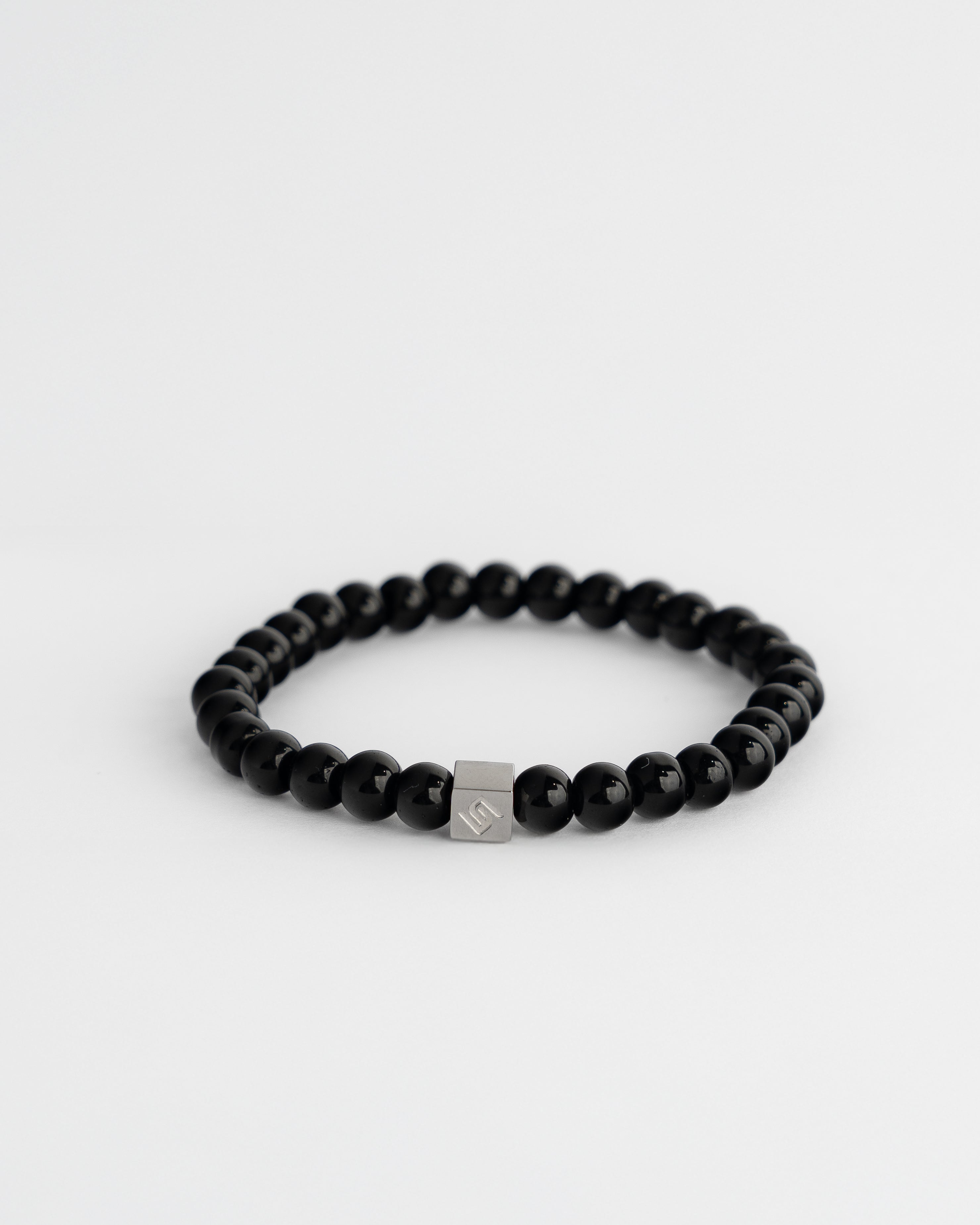 Onyx Kralen Armband Heren 6MM