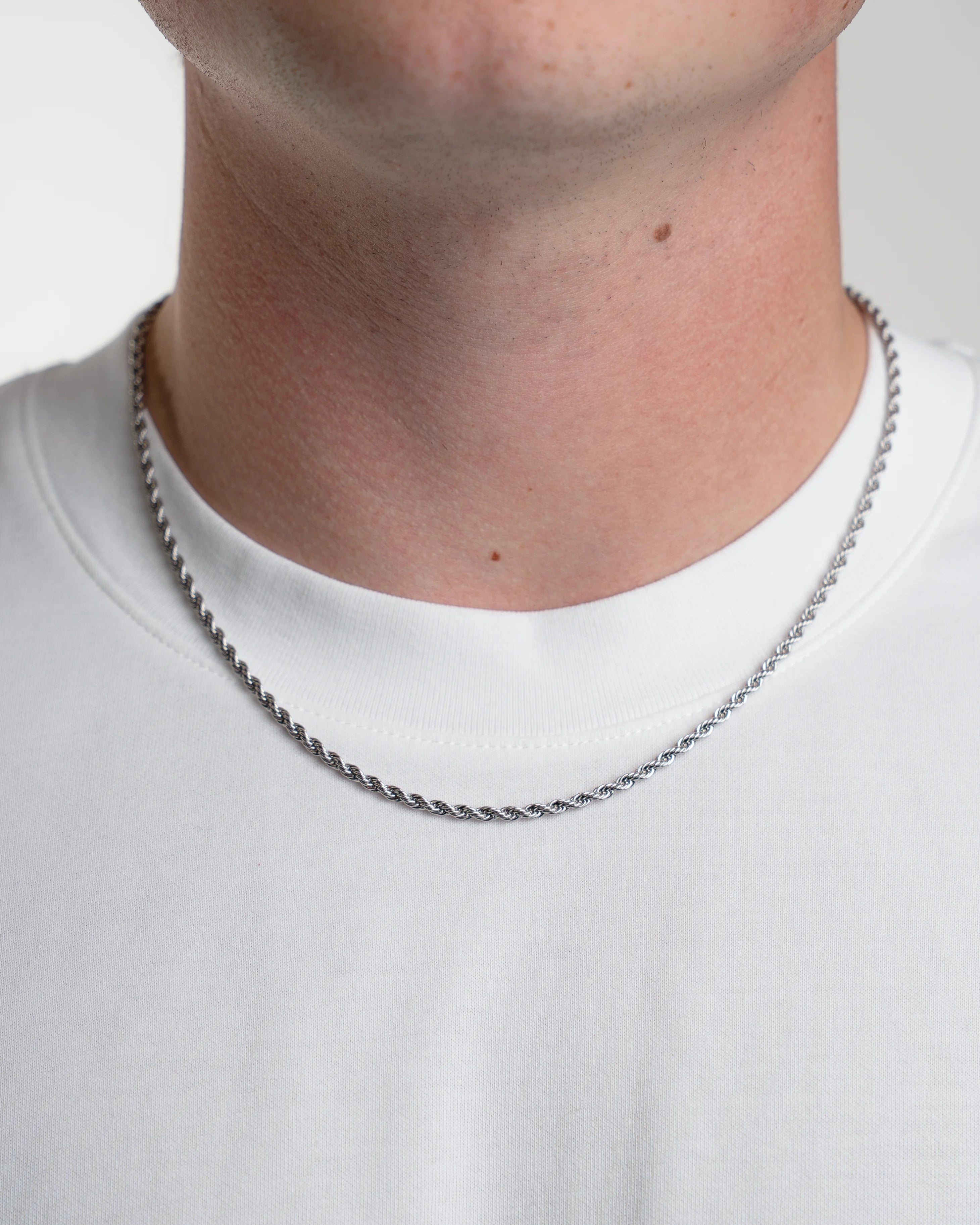 Rope Chain 3MM in Silver