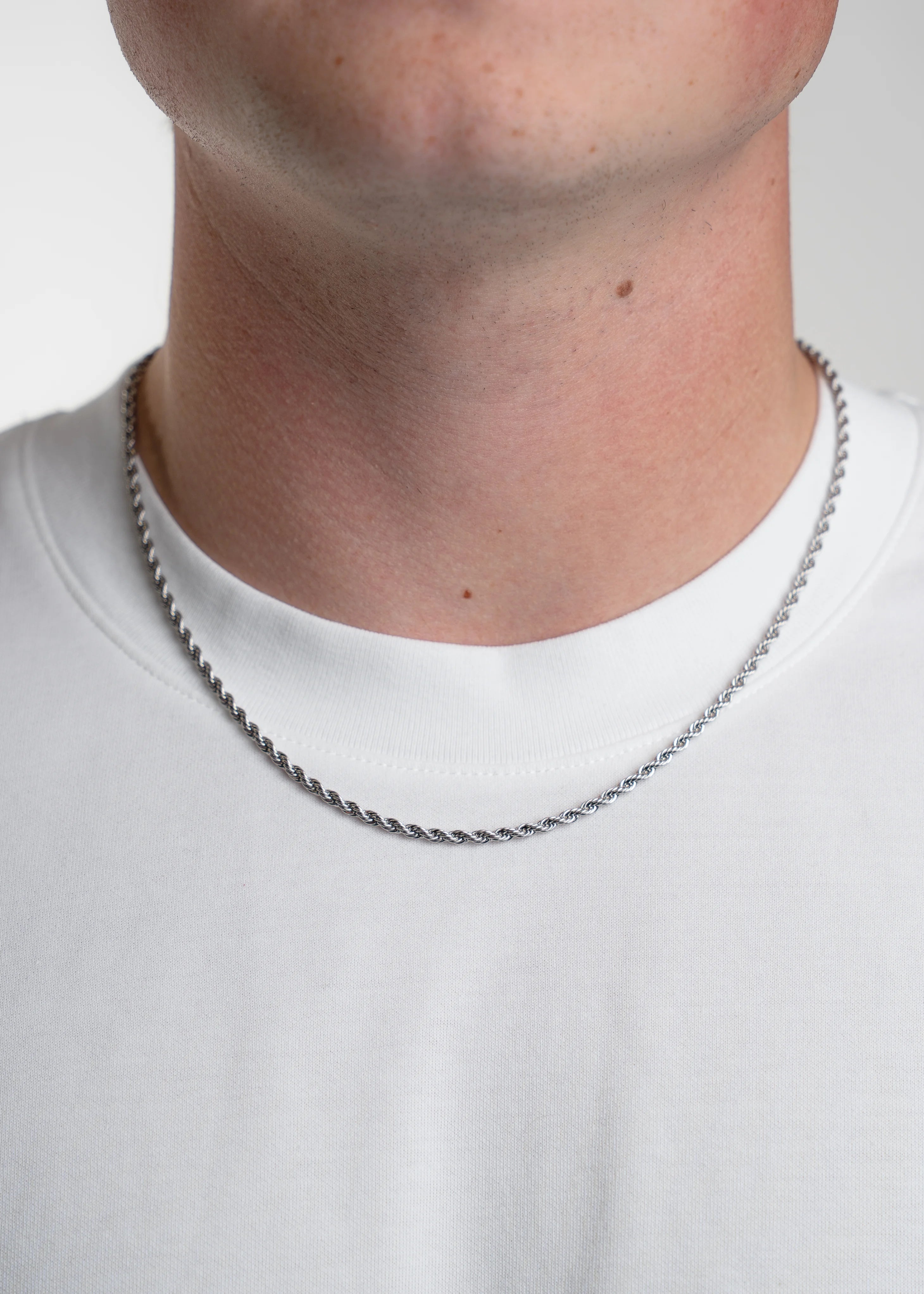 Rope Chain 3MM in Silver