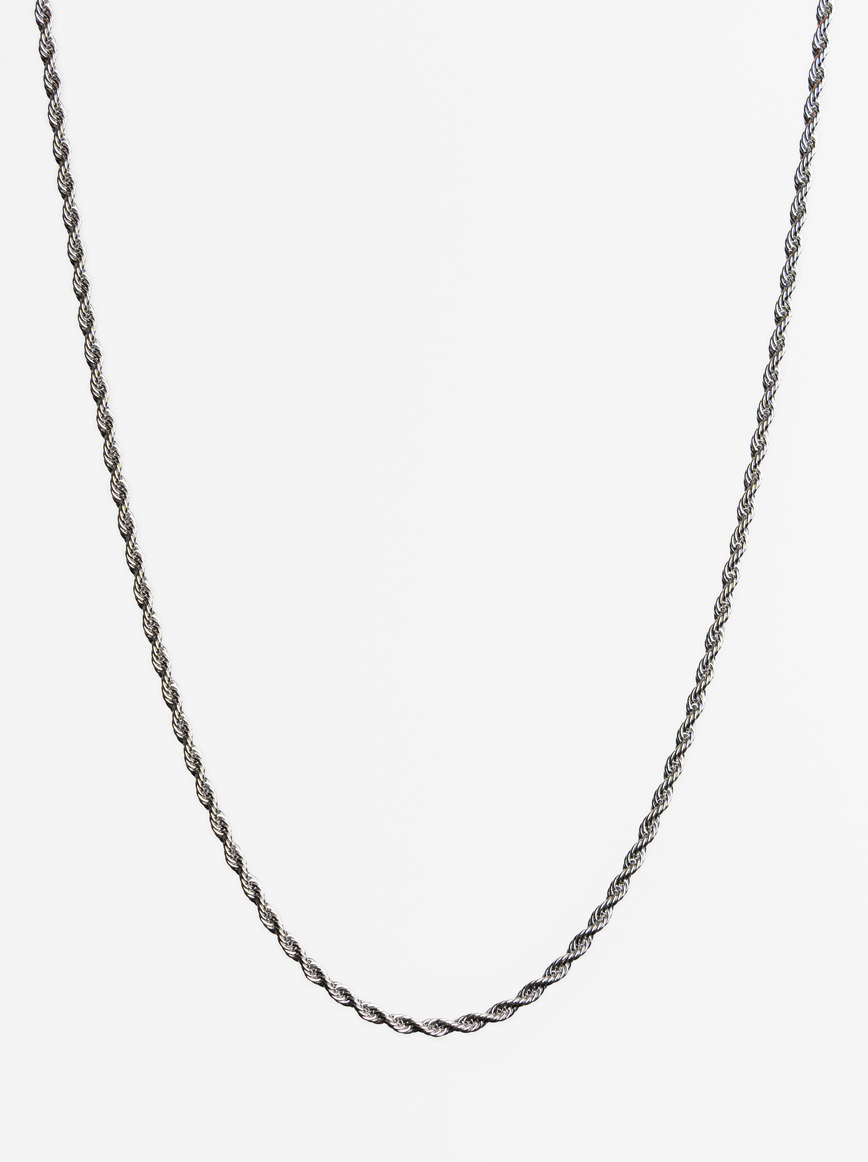 rope chain zilver