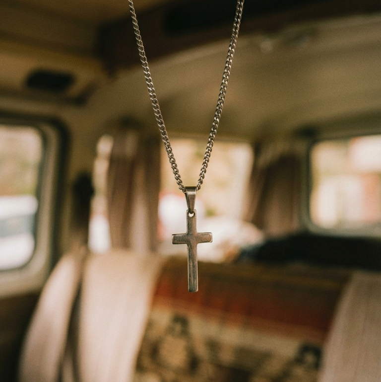 Cross necklace lifestyle world