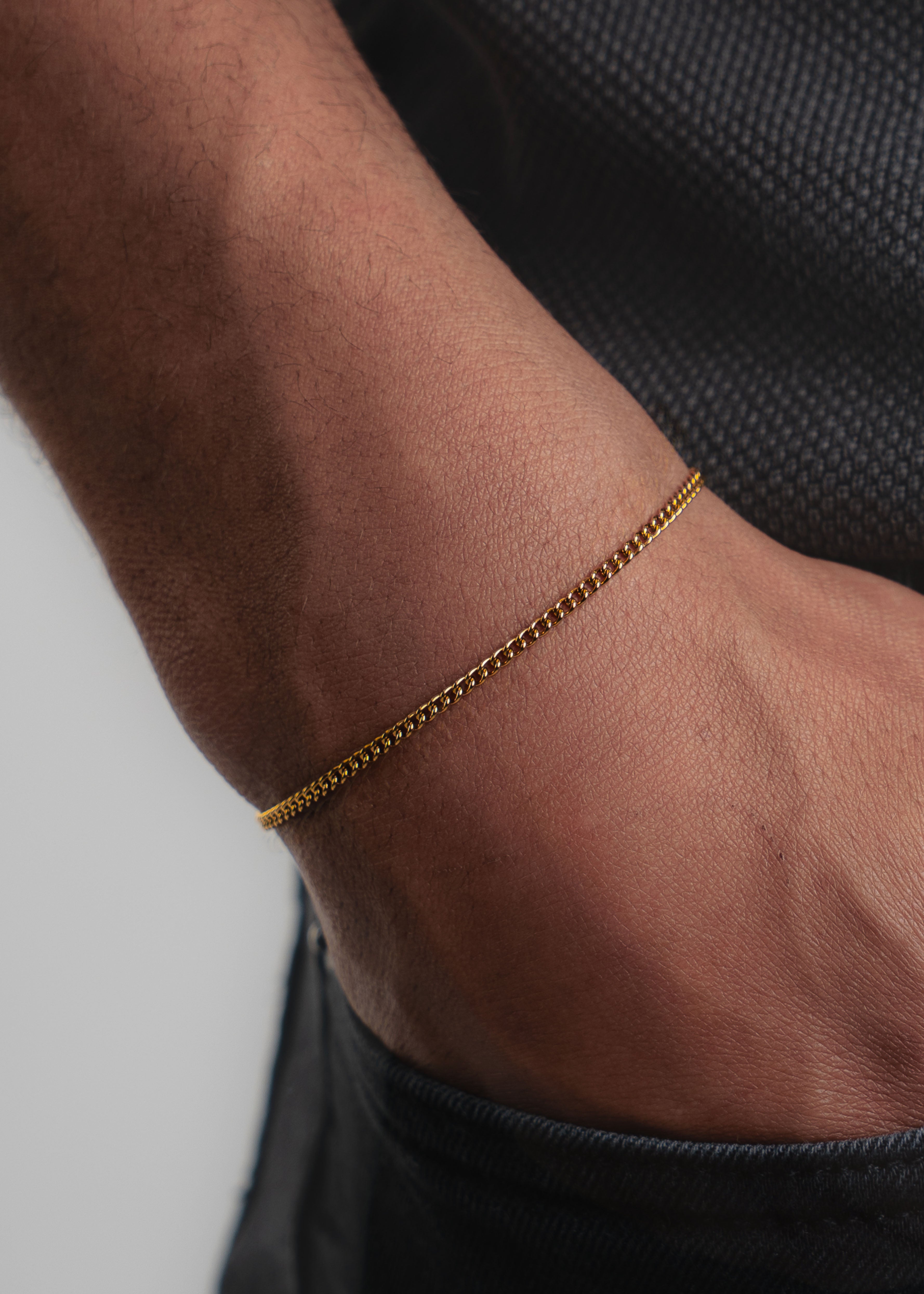 Cuban Bracelet 2MM in Gold - Mijn winkel