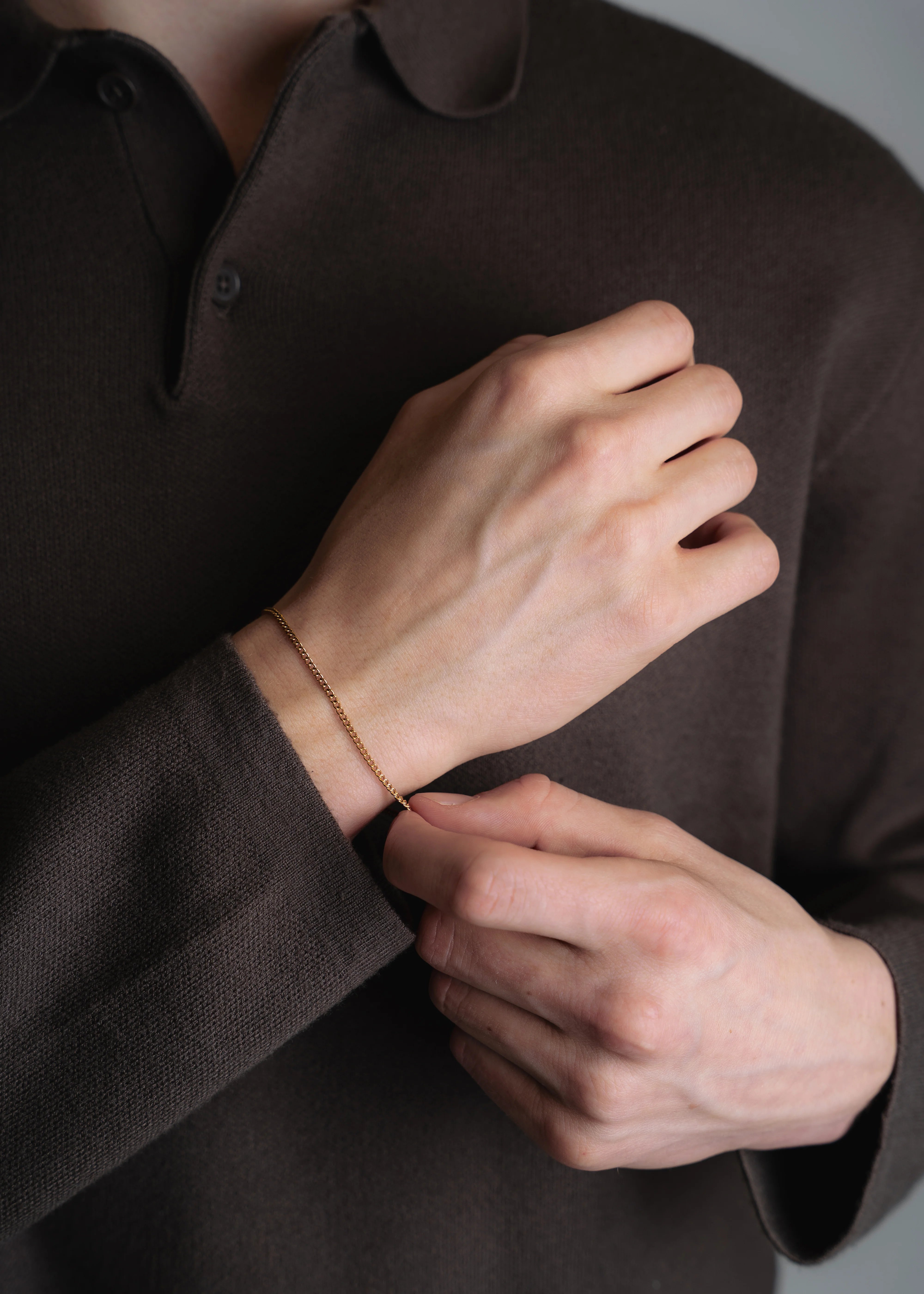 Cuban Bracelet 2MM in Gold stijlvolle armband