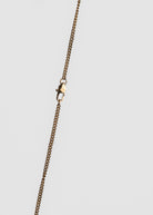 Cuban Link Necklace detail logo